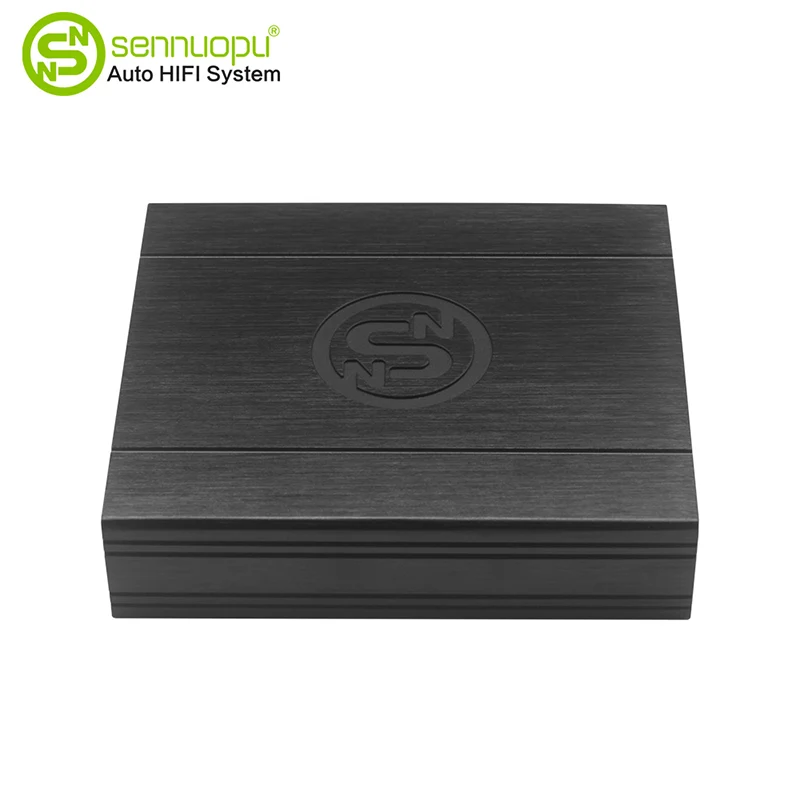 12-kanaals DSP audioprocessor met 8-kanaal stroomversterker