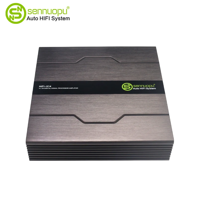 16-kanaals Hi-Res Audio DSP met 14-kanaals hoge vermogensversterker-premium hifi