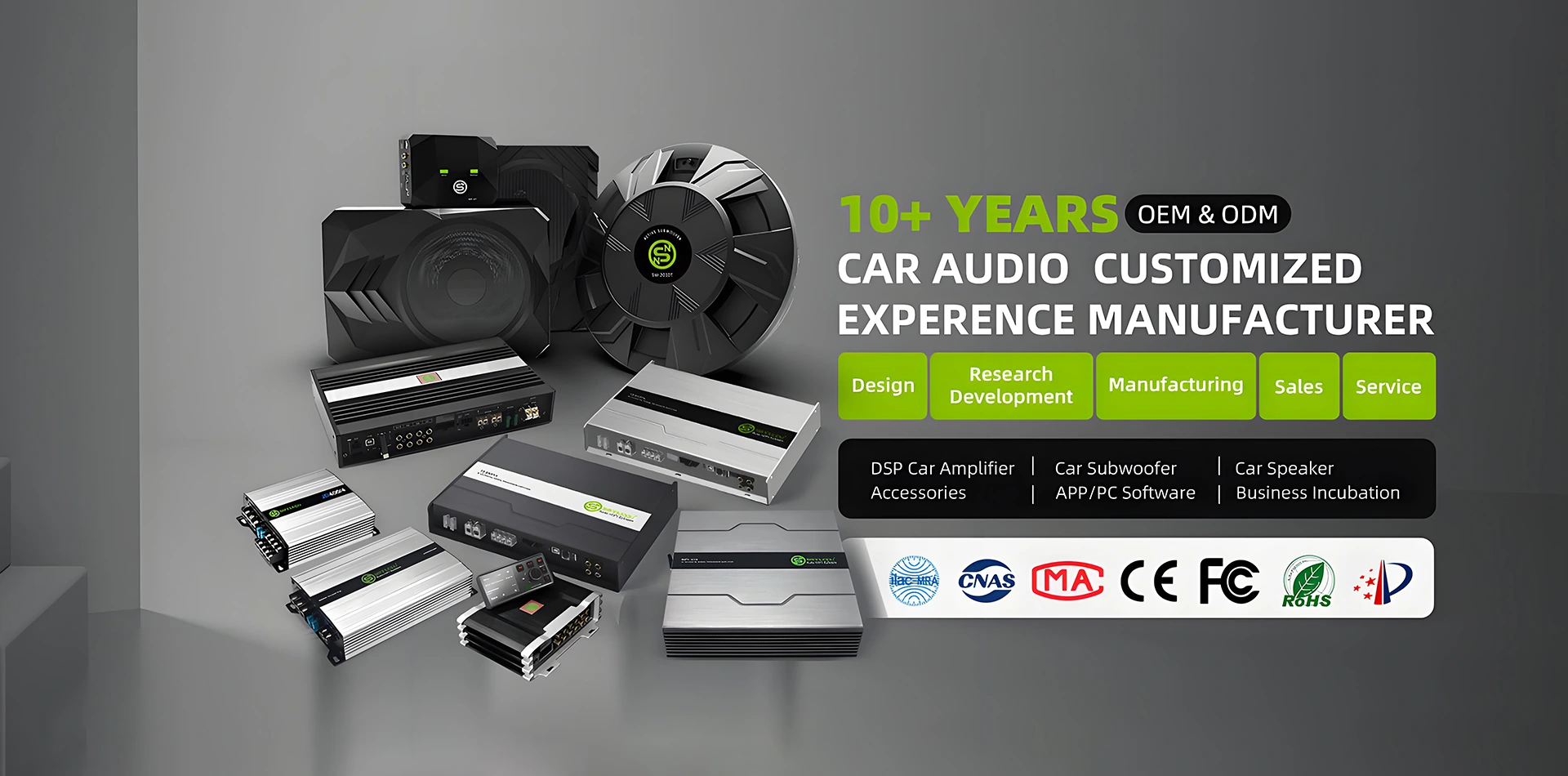 AUTO AUDIO TEST APPARATUUR FACTORY