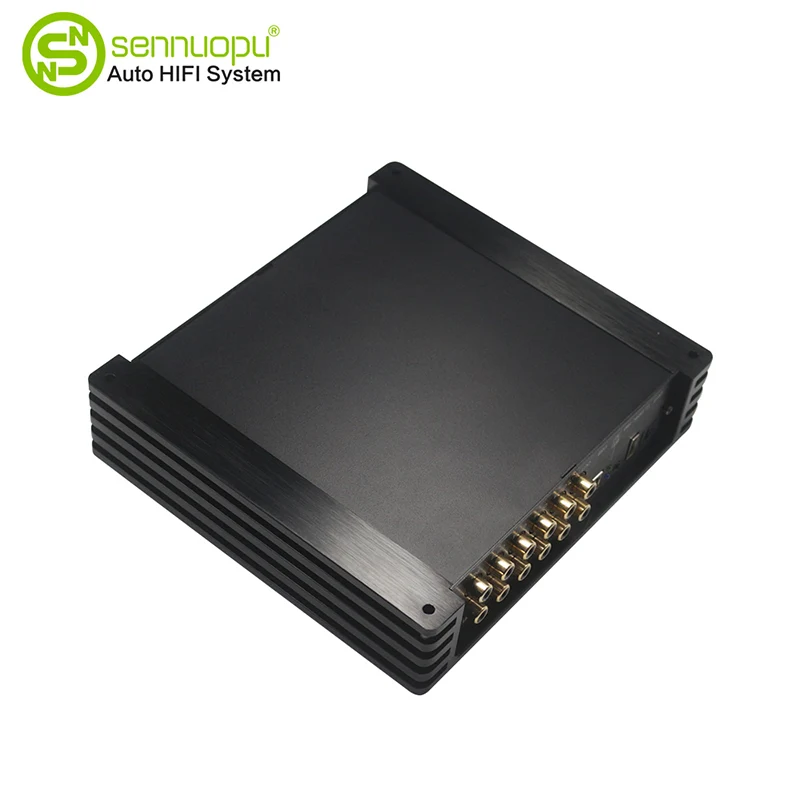 8-C-High-Power Car Amp en 10-Ch digitale geluidsprocessor