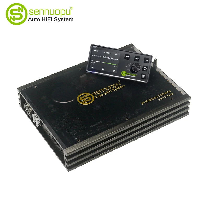 Auto DSP -versterker 6*110 W 31 Band -gelijkmaker