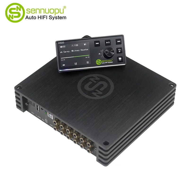 Auto -audio 8*50W DSP -versterker met 10CH