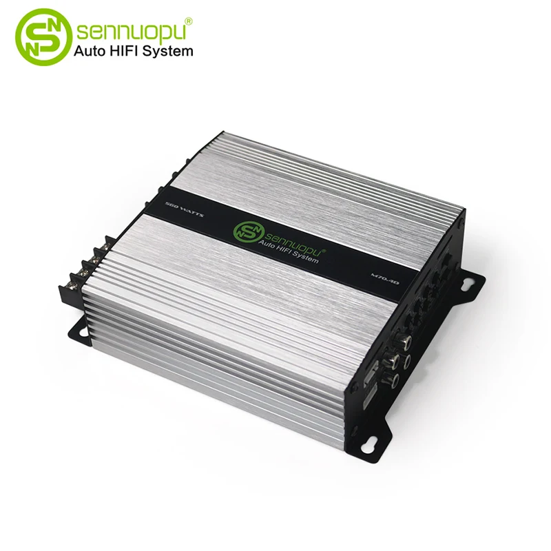 Monoblock Car Sound Amplifier Class D Subwoofer Audioprocessors