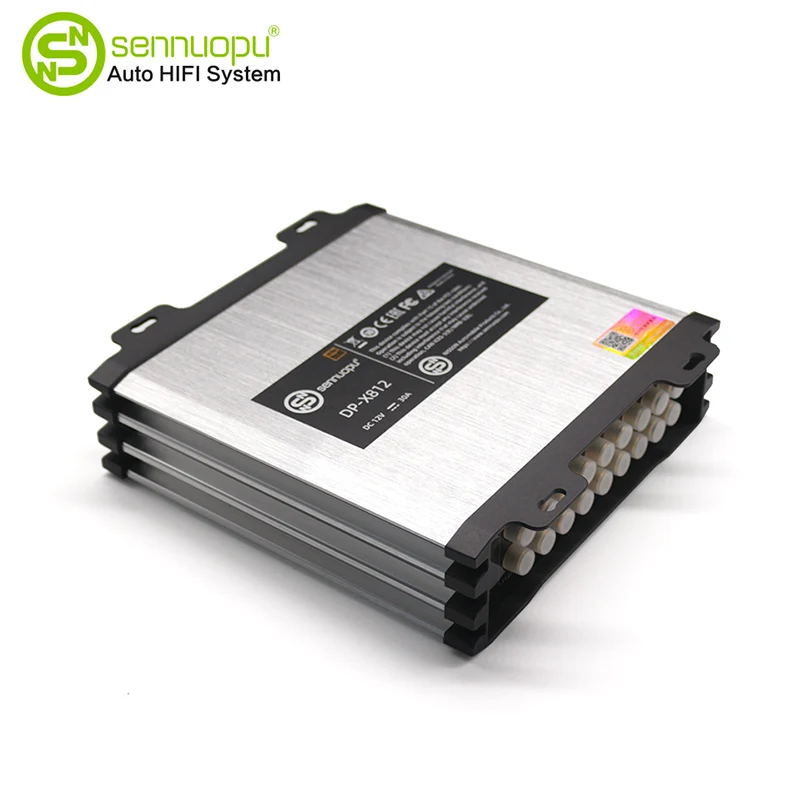 Auto DSP Processor 12 -kanaal met 8 kanaalversterker